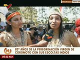 Miranda I Celebran procesión de los Indios Escoltas de la Virgen de Coromoto en Ocumare del Tuy