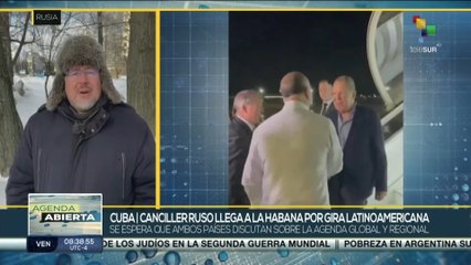 Canciller ruso visita Cuba como parte de su gira por Latinoamérica