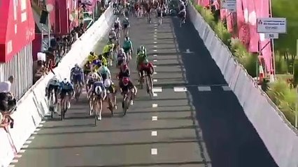 UAE Tour 2024 - Tim Merlier gagne la 1ère étape qui a évité la chute et s'est sorti du chaos
