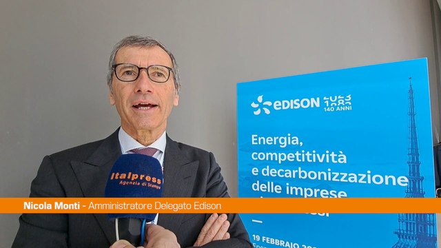 Monti(Edison) Taglio emissioni CO2 e risparmi con 3 mld investimenti