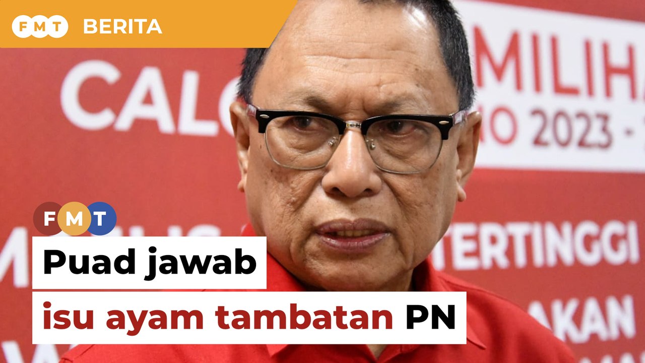 ‘Saya kritik kerana formula Rafizi’, Puad jawab dakwaan ayam tambatan PN