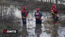 Major search continues for missing two-year-old boy who fell into river