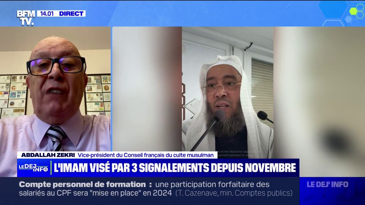 Propos anti-France : pour le vice-président du Conseil français du culte musulman, l'imam Mahjoubi "a dépassé la ligne rouge"