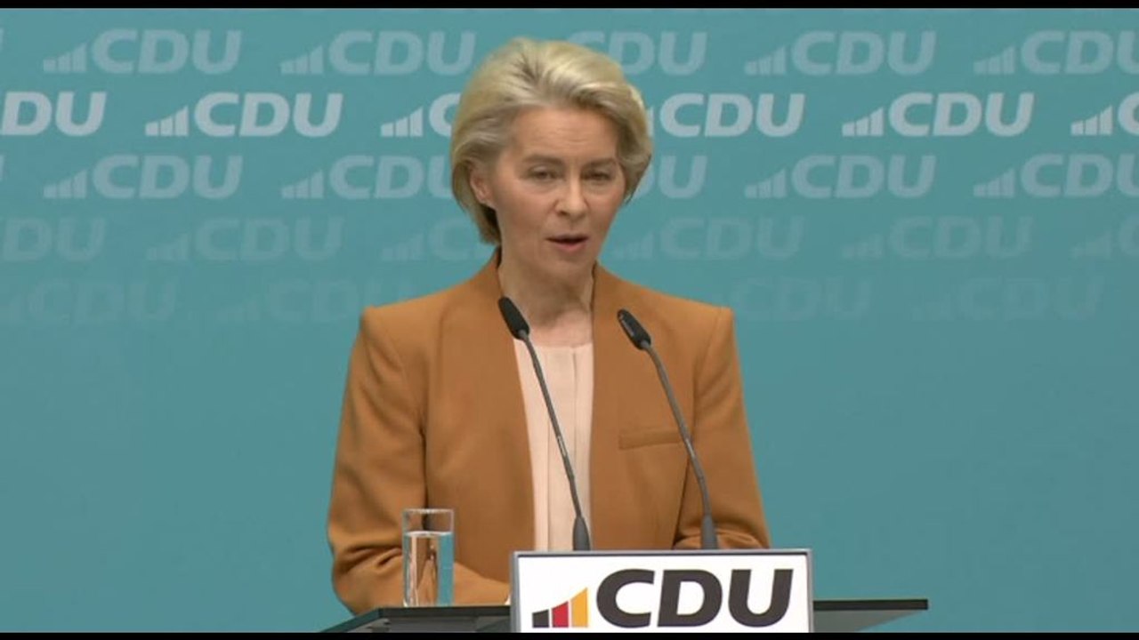 Ursula von der Leyen: mi ricandido alla guida della Commissione Ue