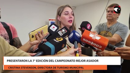 Presentaron la 7° edición del Campeonato Mejor Asador