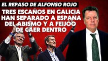 Alfonso Rojo: “Tres escaños en Galicia han separado a España del abismo y a Feijóo de caer dentro”