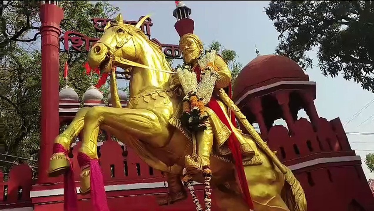 जिला क्षत्रिय मराठा समाज ने धूमधाम से मनाई शिवाजी महाराज की जयंती