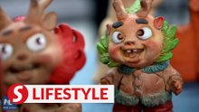 Irresistible charming loong sculptures from Henan Province