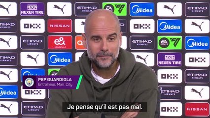 Man. City - Guardiola sur Mbappé : "Il est pas mal"