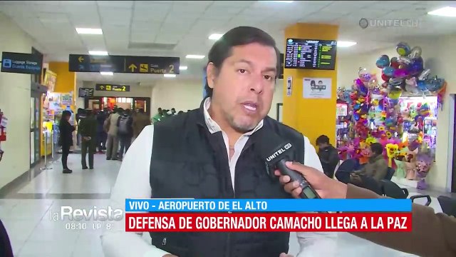 El traslado de Camacho a Santa Cruz no depende de nada, el tribunal ya lo ordenó, afirma su abogado