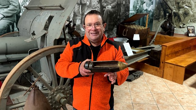 Les tranchées de la Grande Guerre dans le jardin de Dominique