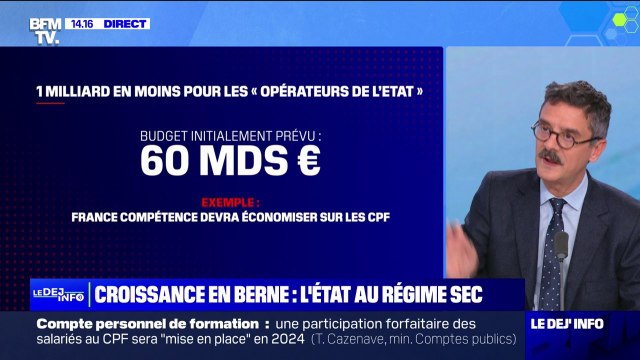 Compte personnel de formation, MaPrimeRénov', télétravail et visio pour les fonctionnaires… Comment l'État compte faire 10 milliards d'économies