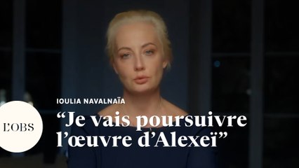 Ioulia Navalnaïa accuse Poutine d'avoir tué son mari et annonce reprendre le flambeau