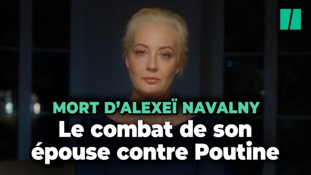 La femme d’Alexeï Navalny s’engage à prendre la relève de son mari face à Poutine