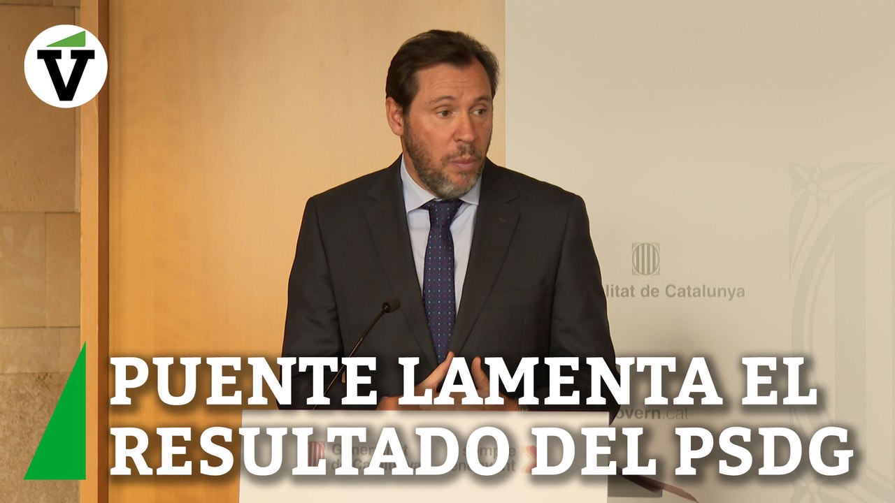 Puente lamenta el resultado del PSdG y afirma que "está lejos de las expectativas"