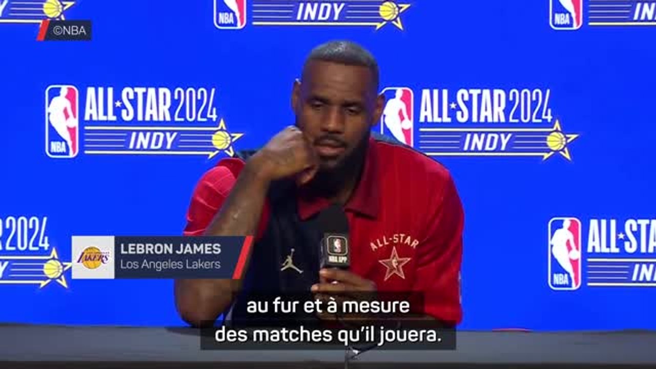 All-Star Weekend - LeBron sur Wembanyama : "Imaginez le à 22 ans"