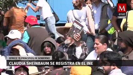 Sheinbaum enlista 15 principios de gobierno para hacer de México “el mejor país del mundo”