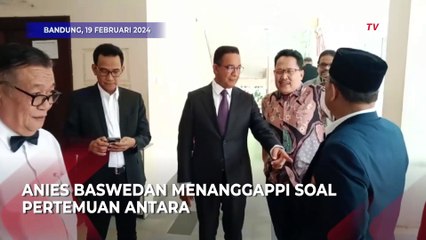 Kata Anies soal Pertemuan Jokowi-Surya Paloh, Singgung Sikap Koalisi