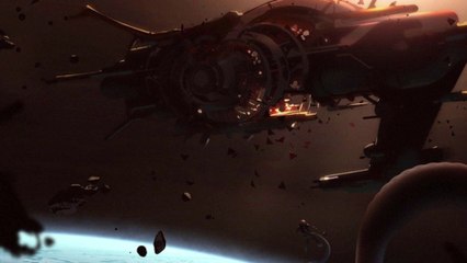 Frammenti di una nave aliena in orbita attorno alla Terra