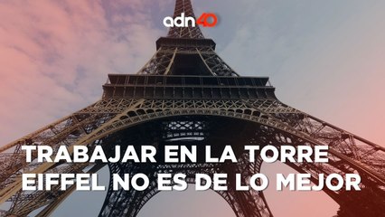 ¡última Hora! Trabajadores de la Torre Eiffel se van a huelga