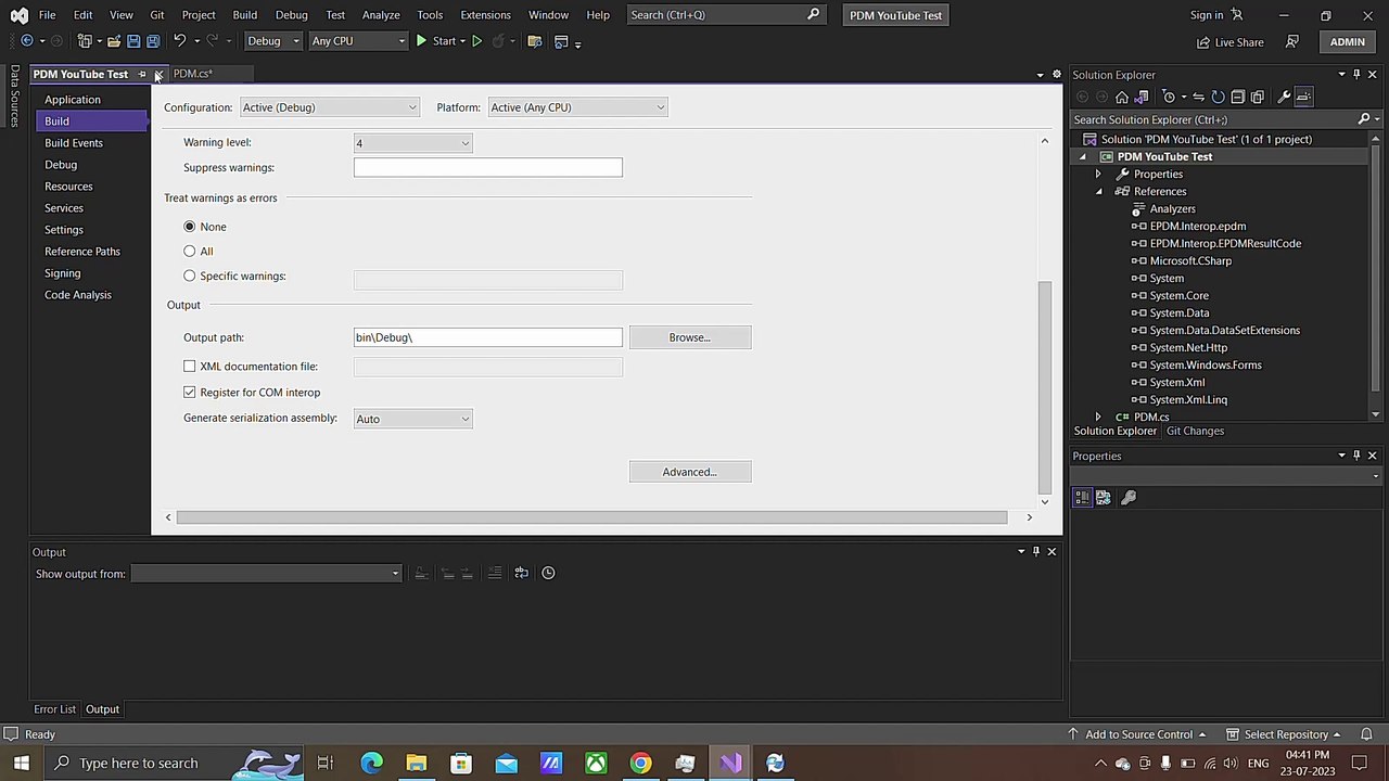 SolidWorks PDM Add-In Creation from Scratch using C#