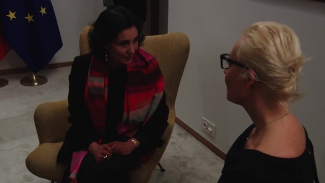 Décès d'Alexeï Navalny : la veuve de l'opposant reçue par Hadja Lahbib au sein des institutions européenne