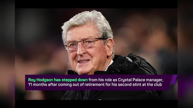Breaking News - Hodgson steps down at Crystal Palace