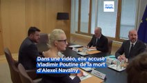 La veuve d'Alexeï Navalny accuse Vladimir Poutine de la mort de l'opposant