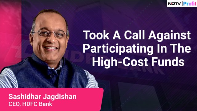 HDFC Bank's Call Against High Cost Funds | NDTV Profit