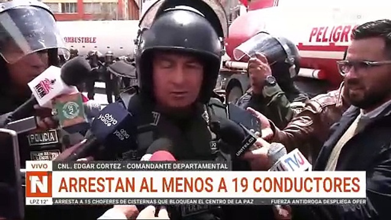 arrestos por bloqueos