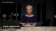 Yulia Navalnaya, viuda de Alexéi Navalni: 