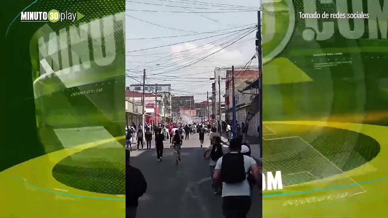 Operativo en San Andresito acabó en enfrentamie...