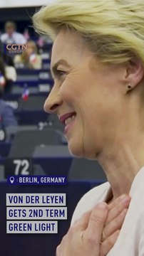 Von der Leyen seeks second term leading European Commission