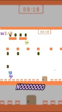 your IQ may drop but time never stops #gaming #funny #picopark