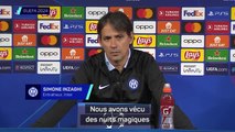 Inter - Inzaghi veut revivre “des nuits magiques” comme la saison passée