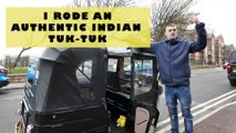 I rode an authentic Indian Tuk-Tuk around UK coastal town