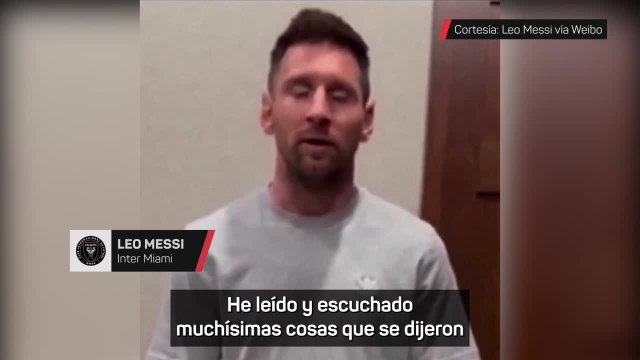 Messi niega que no jugase en Hong Kong por temas políticos