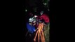Vídeos mostram resgate a grupo que ficou ilhado após forte chuva no Salto dos Macacos