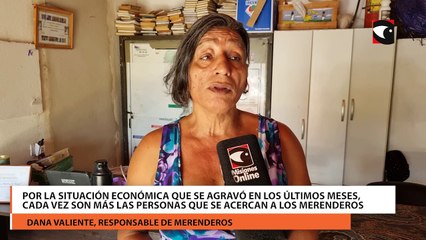 Por la situación económica que se agravó en los últimos meses, cada vez son más las personas que se acercan a los comedores o merenderos