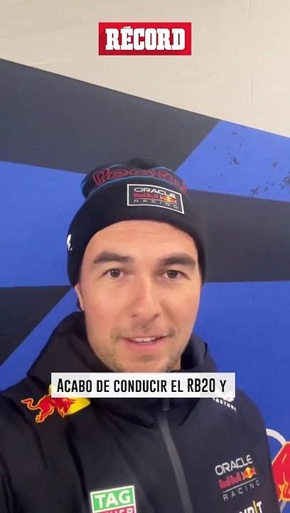 Checo Pérez se siente POSITIVO tras probar el RB20