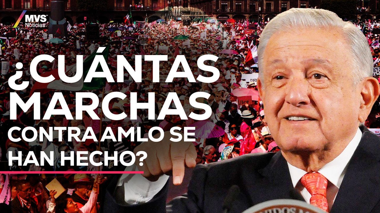 MARCHA POR LA DEMOCRACIA: estas son otras protestas que se han realizado CONTRA AMLO