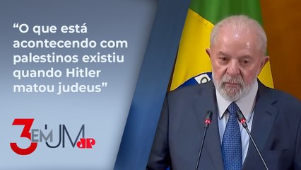 Lula compara operação de Israel aos atos de Hitler