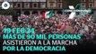 Marcha por Nuestra Democracia se reúne en el Zócalo capitalino | Reporte Indigo