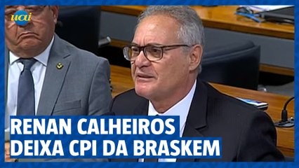 Download Video: Renan Calheiros discorda da escolha de relator e deixa CPI da Braskem