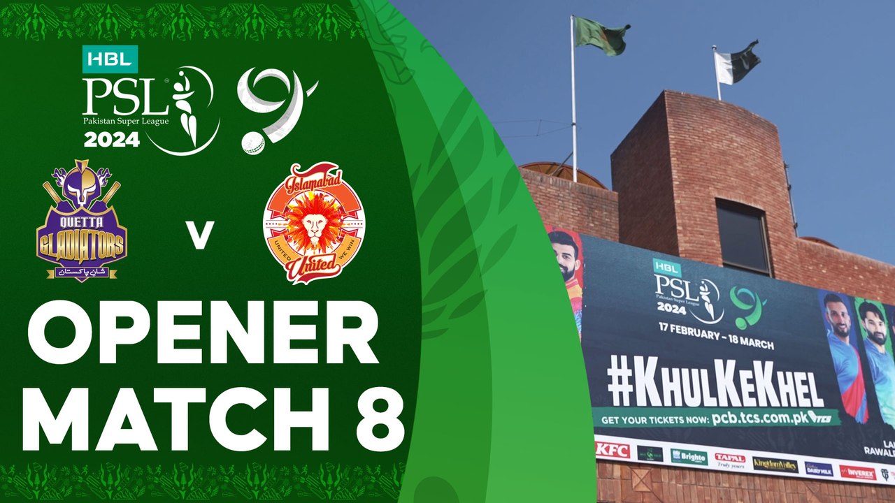 The Quetta Gladiators  Islamabad United contest promises to be an exciting spectacle ✨  #HBLPSL9 | #KhulKeKhel | #QGvIU