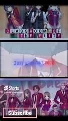 Classroom Of The Elite - Ayanokoji- Shadow Lady [Edit_Amv] Quick ! 4k