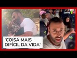 Brasileiro mostra despedida da mãe ao deixar Gaza e faz apelo a Lula