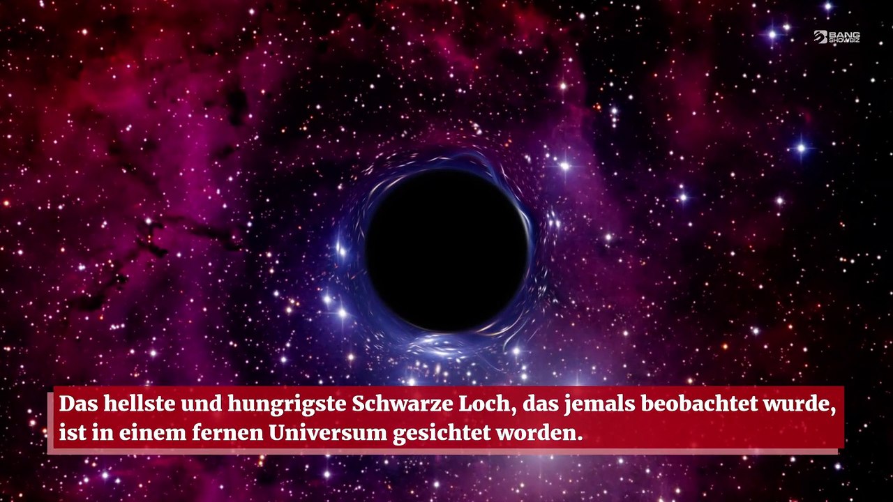 Hungrigstes Schwarzes Loch aller Zeiten entdeckt