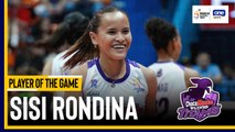PVL Player of the Game Highlights: Sisi Rondina on fire as Choco Mucho clobbers Nxled for first win