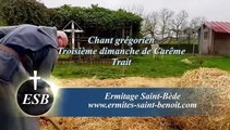 Trait Ad te levavi du Troisième dimanche de Carême - Ermitage Saint-Bède - Jean-Claude Guerguy pour Ciné Art Loisir.r.